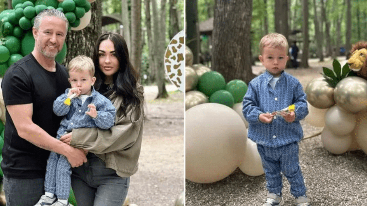 Liam, fiul lui Laurențiu Reghecampf și al Corinei Caciuc, a împlinit 2 ani. Părinții i-au organizat o petrecere în pădure