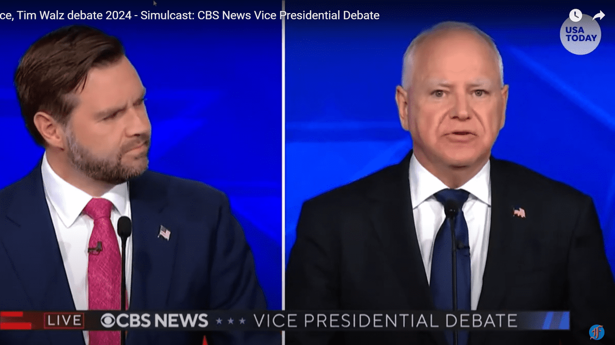 Duelul vicepreședinților SUA: dezbatere cu scântei între Tim Walz şi J.D. Vance. Prima și singura confruntare înainte de alegeri
