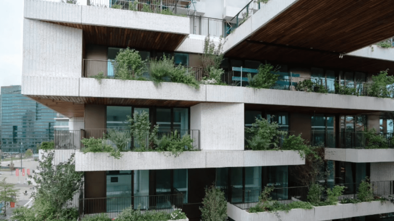 Complexul rezidențial Wonderwoods din Utrecht, unde cerșetori români dorm în apartamente nefinisate