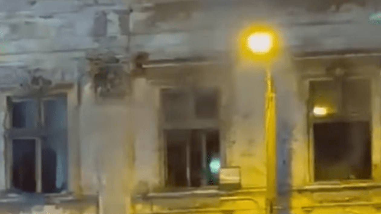 Incendiu într-un bloc din Timisoara