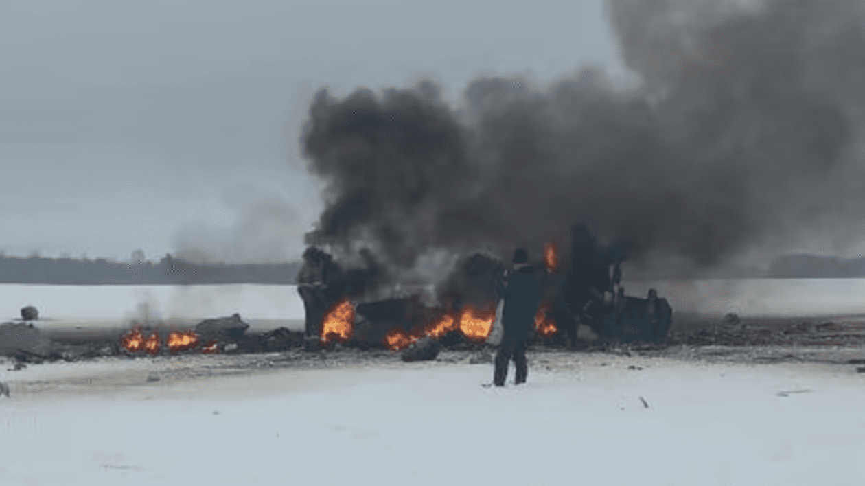Un elicopter militar s-a prăbușit în Rusia, în timpul unui antrenament. Echipajul a murit