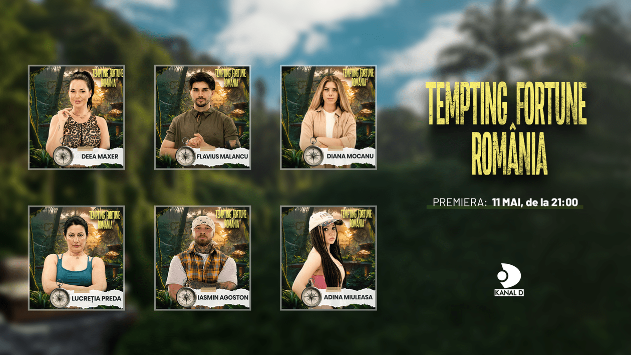Șase dintre concurenții de la Tempting Fortune România, emisiune difuzată de Kanal D
