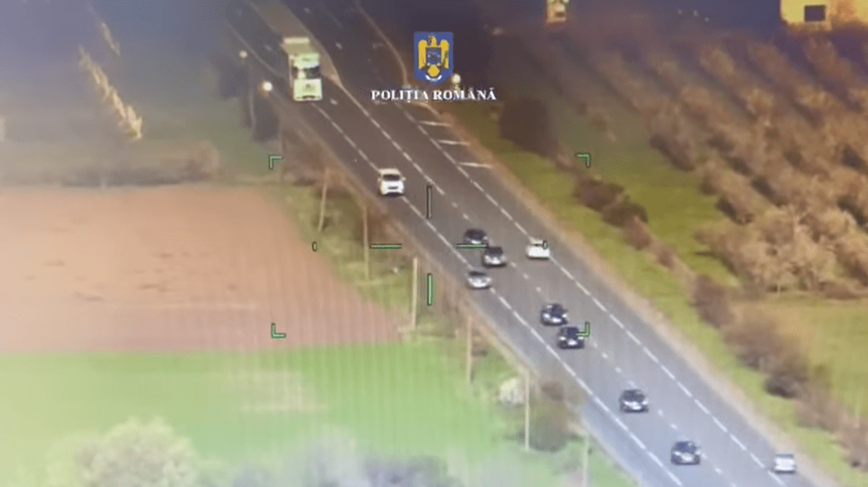 Traficul rutier din Iași este supravegheat cu un elicopter dotat cu sistem de tip FLIR