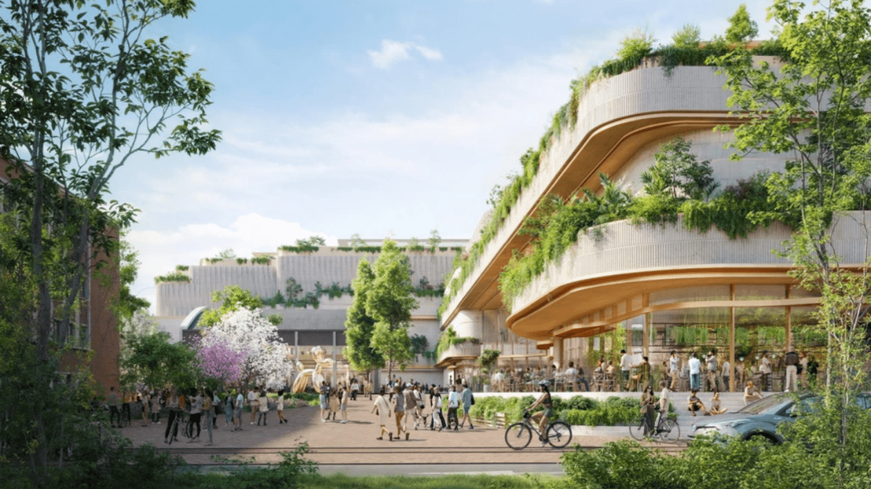 Imagine cu caracter ilustrativ al noului mall care va fi construit la Cluj-Napoca