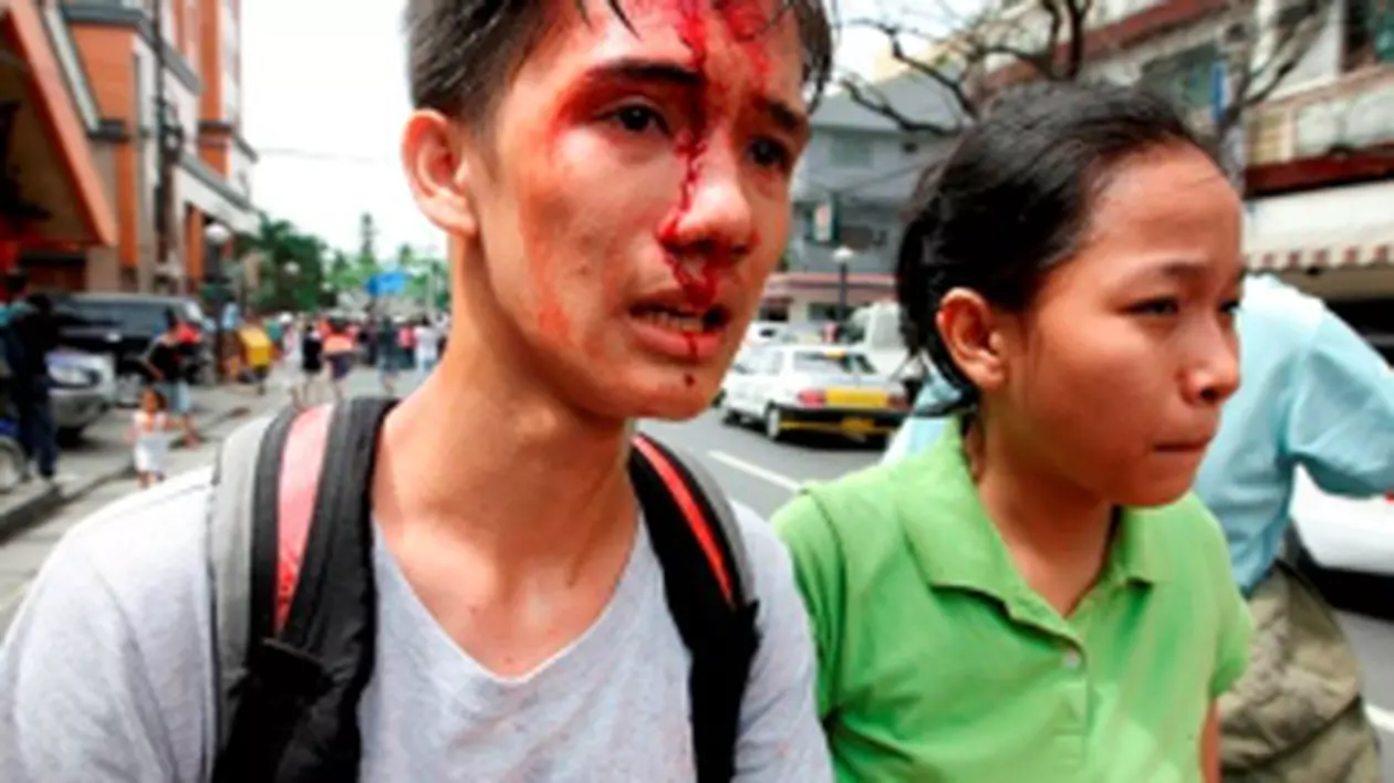 Proteste la Ambasada SUA în Manila