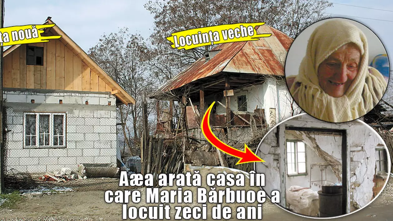 «Ne-au dat casă la bătrâneţe»