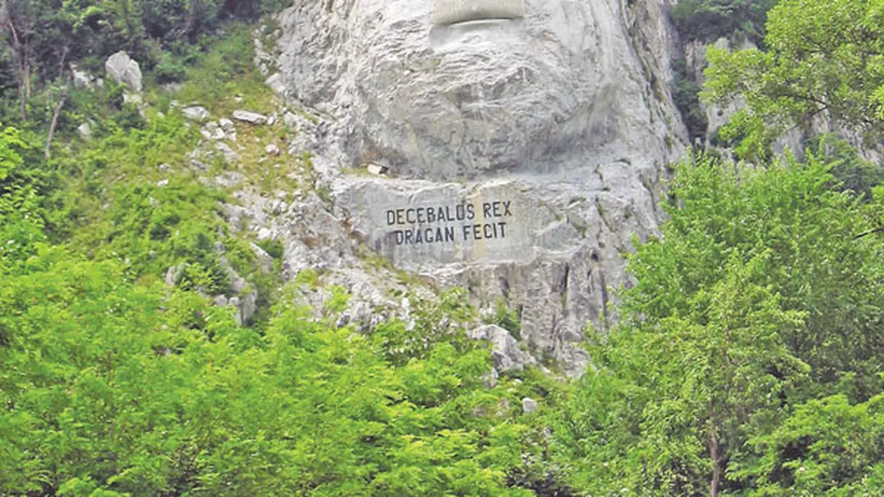 chipul lui decebal clisura dunarii