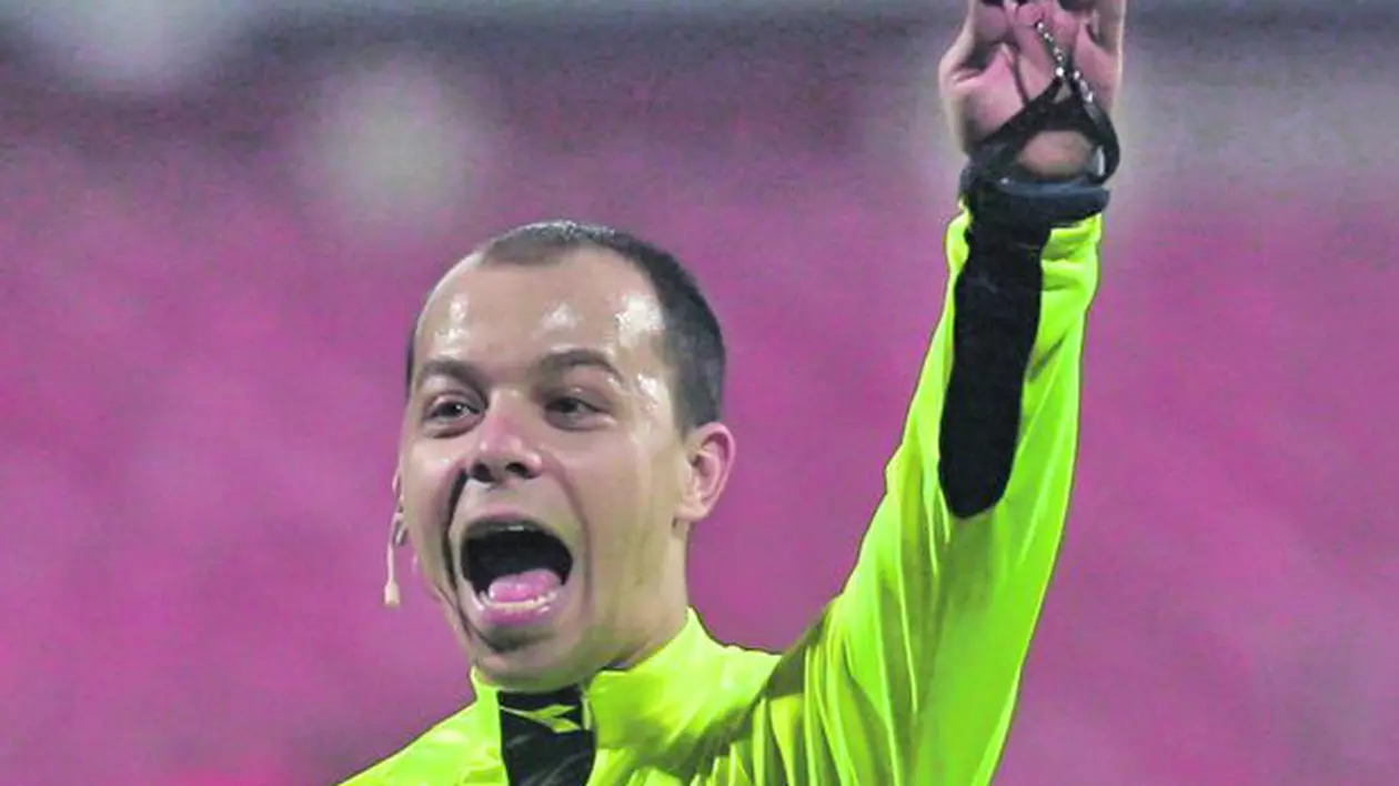 Delegare controversată la Pandurii - Steaua. Partida va fi arbitrată de Marius Avram, al cărui tată a lucrat la Astra și este coleg de celulă cu patronul giurgiuvenilor