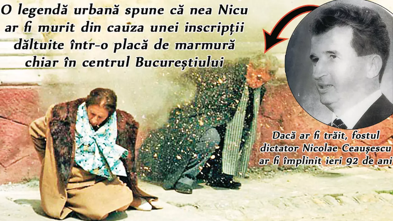 Pietroiul blestemat a anunţat moartea lui Ceauşescu