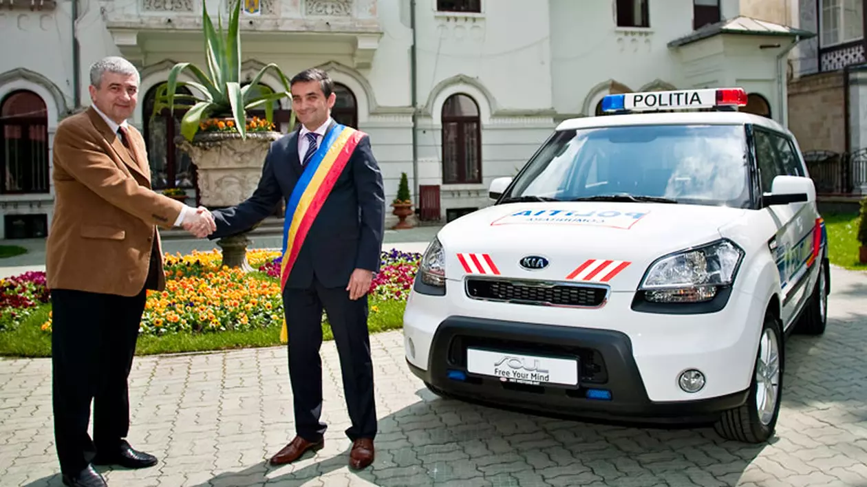 Un Soul pentru poliţia din Sinaia 