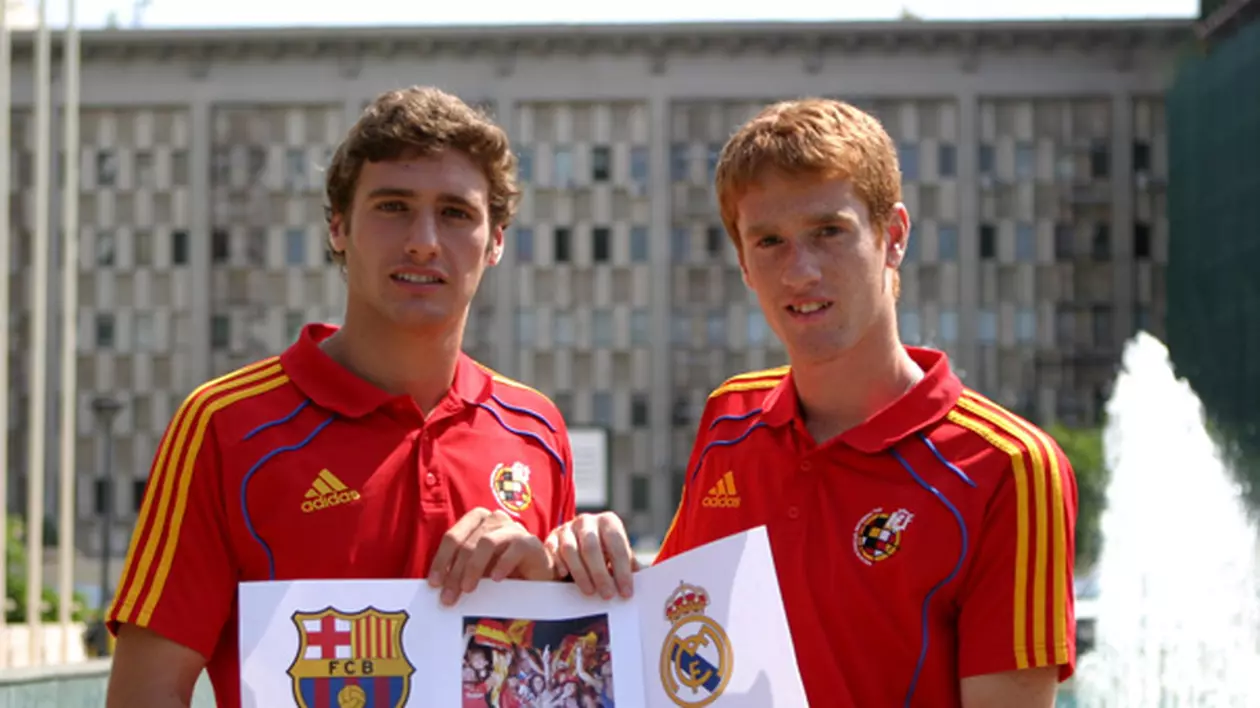 Jucătorii de la Barcelona şi cei de la Real Madrid şi-au dat mâna pentru a câştiga Europeanul U19 din România