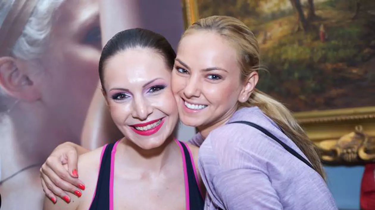 Cori Grămescu a slăbit-o pe Roxana Ionescu cu Ultimate Pilates
