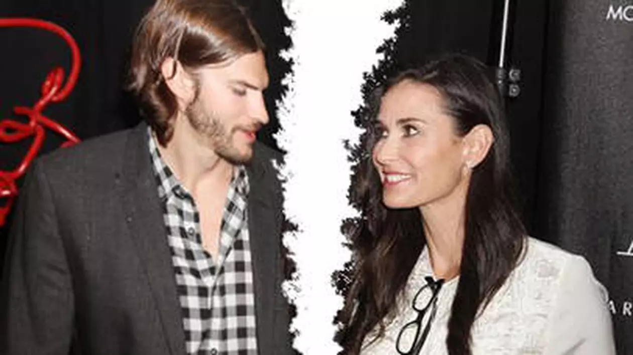 Demi Moore a făcut anunţul aşteptat: "Am decis să divorţez de Ashton"