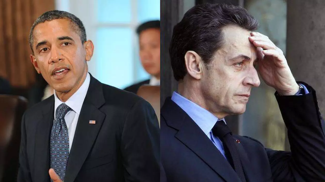 Reacţie întârziată! Barack Obama l-a felicitat pe Nicolas Sarkozy pentru naşterea fiicei sale!