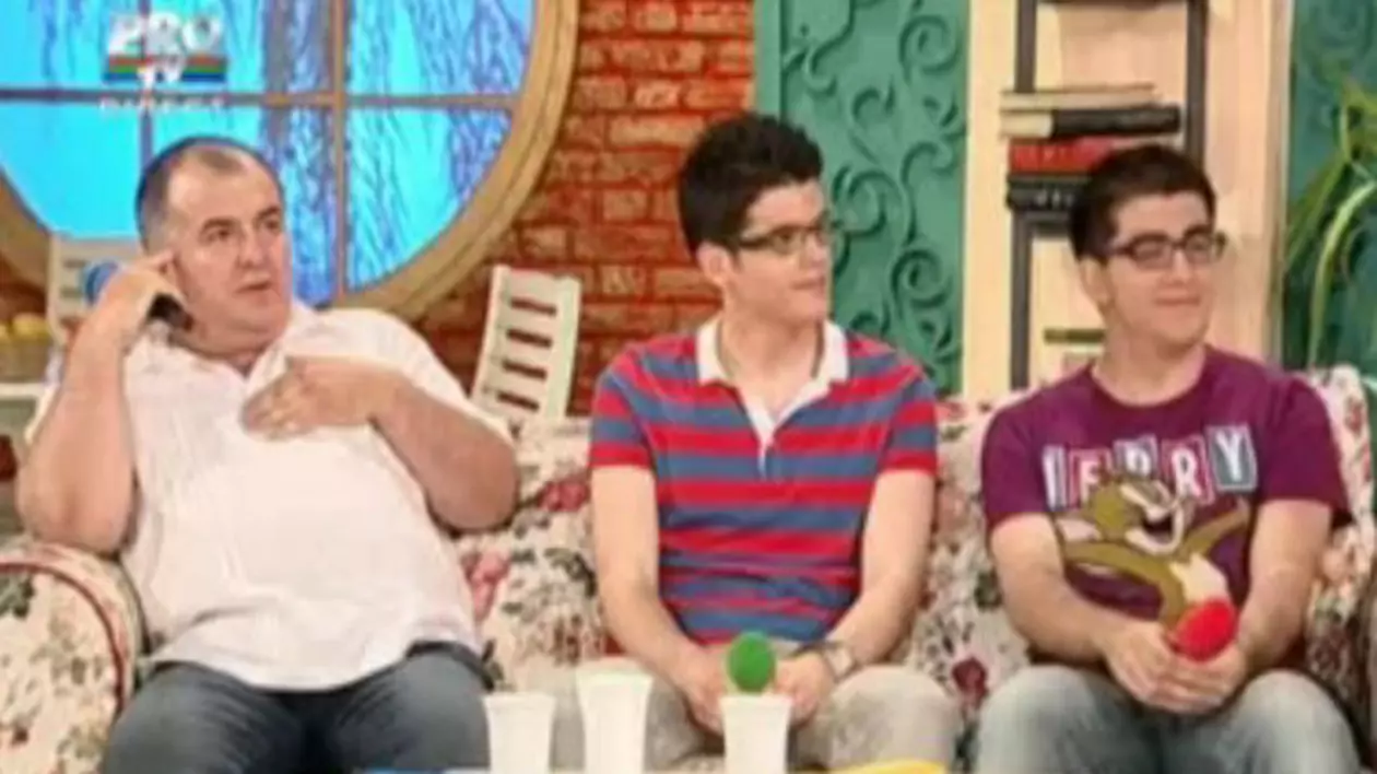 Florin Călinescu, despre fiii lui: "Sunt mult mai organizați, mai serioși, mai talentați decât mine" | VIDEO