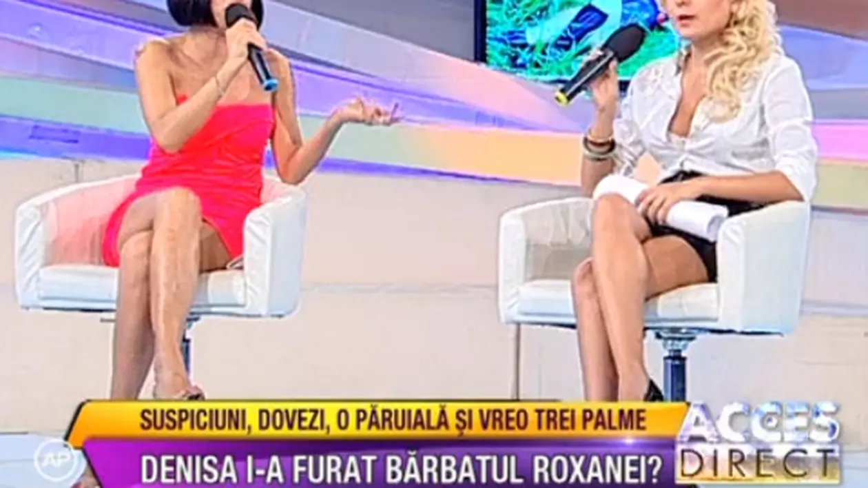 Roxana Marinescu, foc şi pară: "Denisa Biţă s-a dat la soţul meu şi am luat-o de păr"