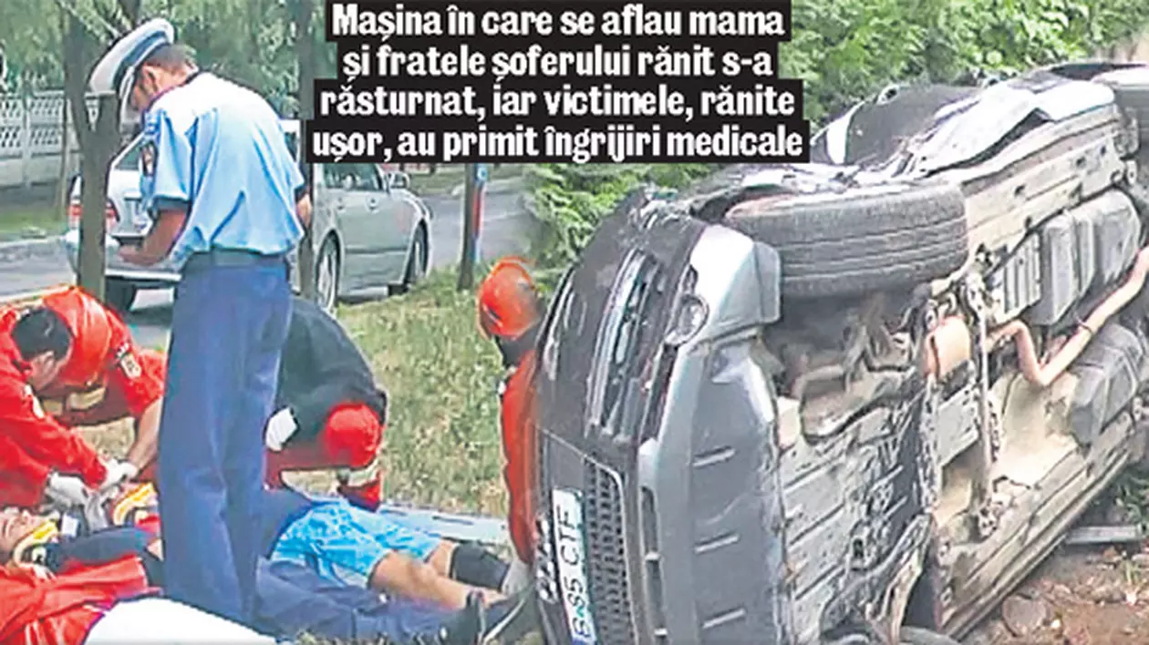 Mamă şi fiu, implicaţi în două accidente grave pe acelaşi drum