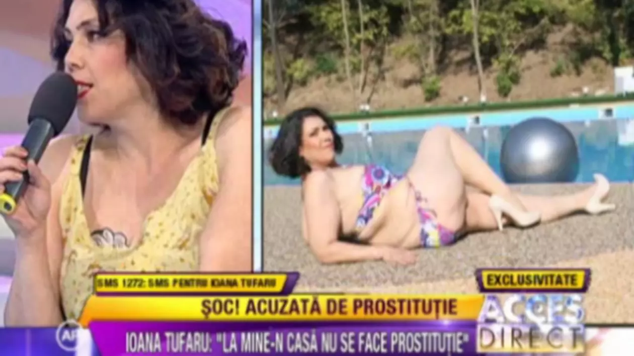 Ioana Tufar: "La mine în casă NU SE PRACTICĂ PROSTITUŢIA!"