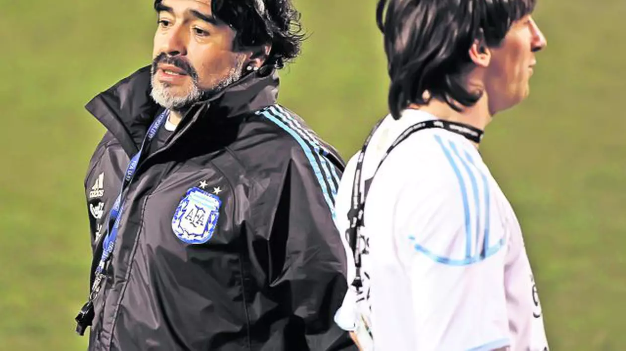 Maradona a tranşat disputa peste timp cu Leo Messi: «Eu eram mai bun!»