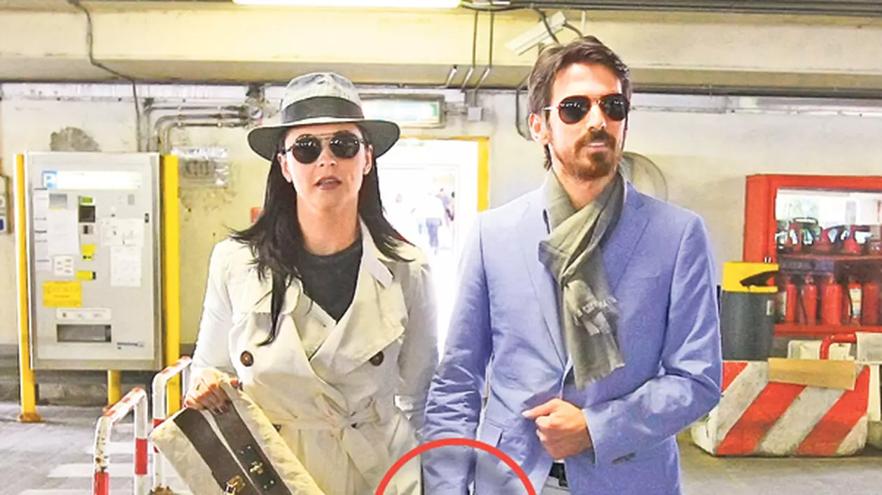 EXCLUSIV | S-au întors ca doi îndrăgostiţi din aventura de la Bistriţa! Andreea Marin, în ipostaze tandre cu  iubitul ei turc | FOTO