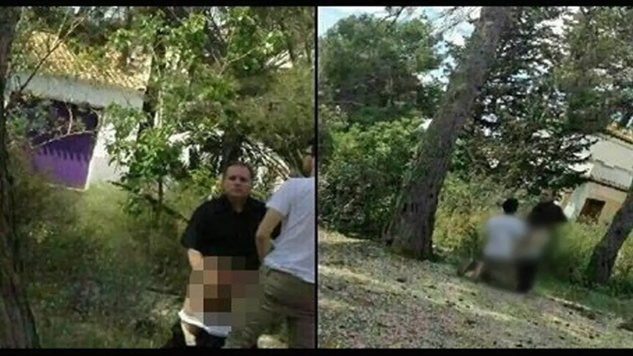 INCENDIAR! Preot, surprins în timpul unei partide de sex oral cu un bărbat în mijlocul pădurii! | FOTO/VIDEO