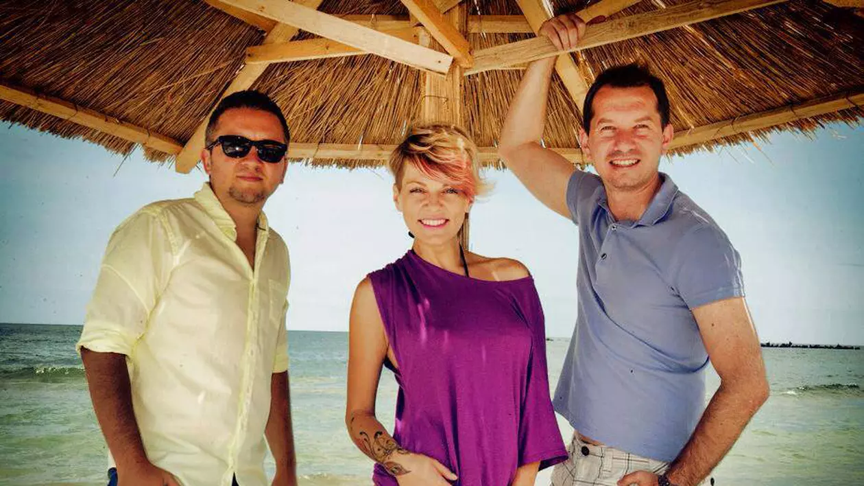 Dana, Mihai şi Florin de la HI-Q au EMISIUNE TV ESTIVALĂ!
