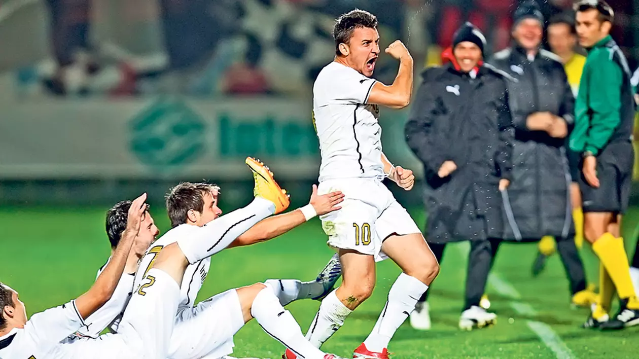Costin Budescu, după bijuteria de gol de la 45 de metri, din partida cu Dinamo: «Chiar aşa am vrut să dau!»