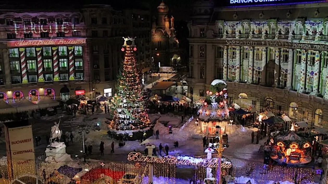 Află când SE DESCHIDE CEL MAI MARE TÂRG DE CRĂCIUN din Bucureşti!