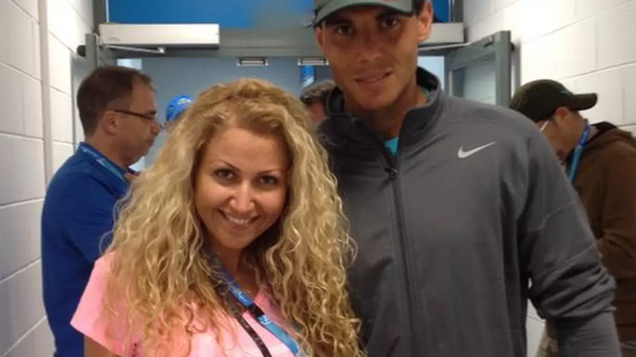 O artistă din ROMÂNIA l-a cucerit pe RAFA NADAL! Vezi despre cine este vorba! FOTO