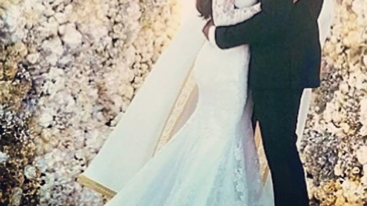 PRIMA FOTOGRAFIE de la nunta lui Kanye West şi Kim Kardashian
