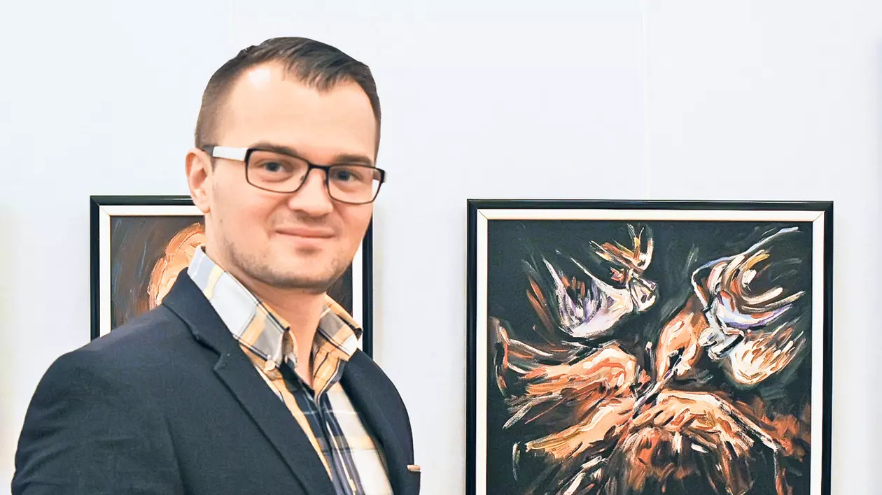 Un medic rezident pictează pentru a renova spitalul