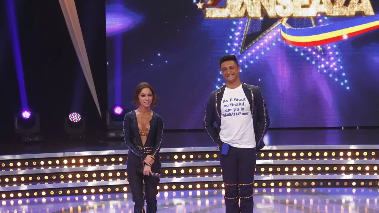 Mesaj incredibil la România Dansează! "Aş fi făcut eu finalul, dar ţin la bărbăţia mea”