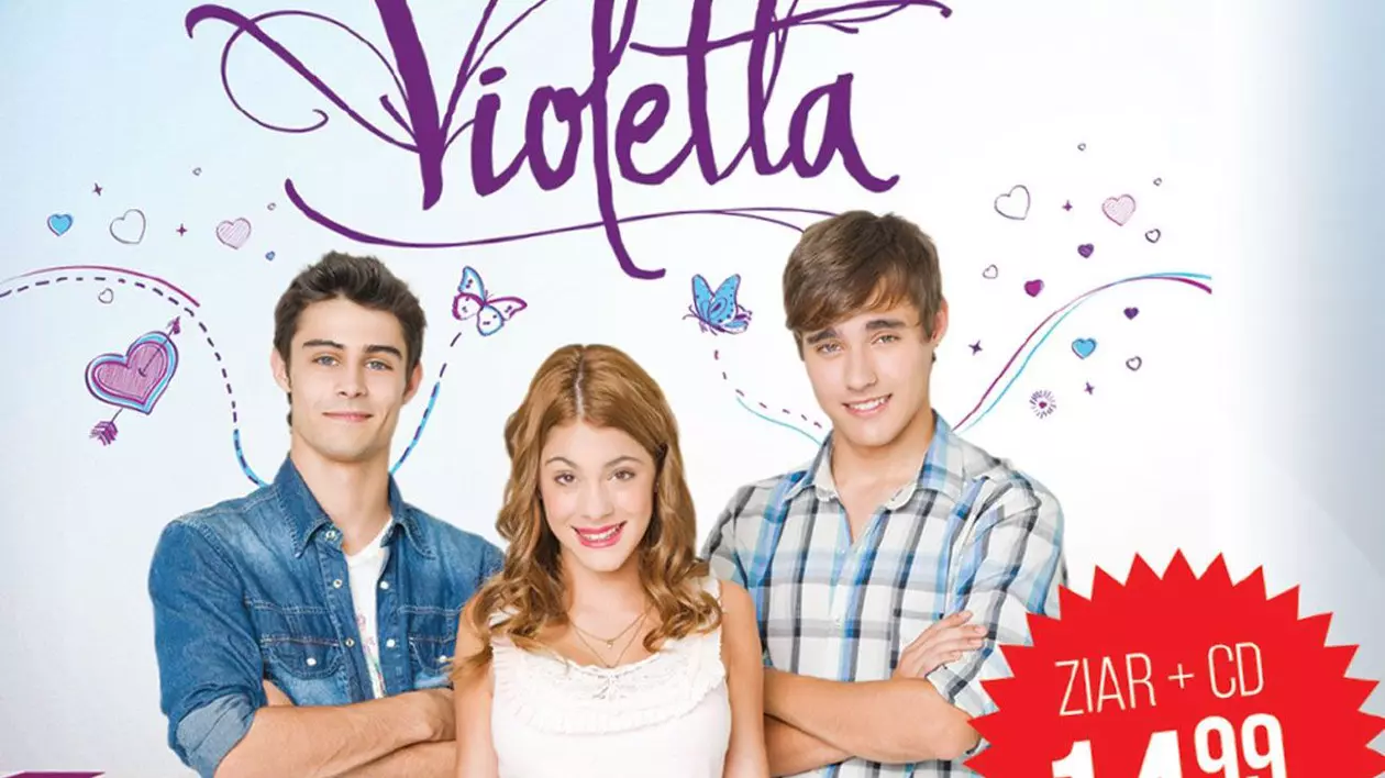 Cântă cu Violetta! Ia azi ziarul Libertatea împreună cu melodiile din cel mai iubit film de pe Disney Channel
