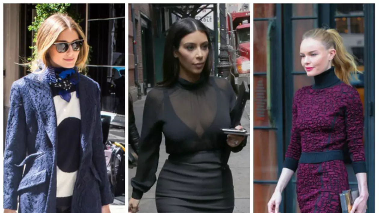 Vedetele fac parada modei pe străzile New York-ului. Uite cum au fost surprinse!
