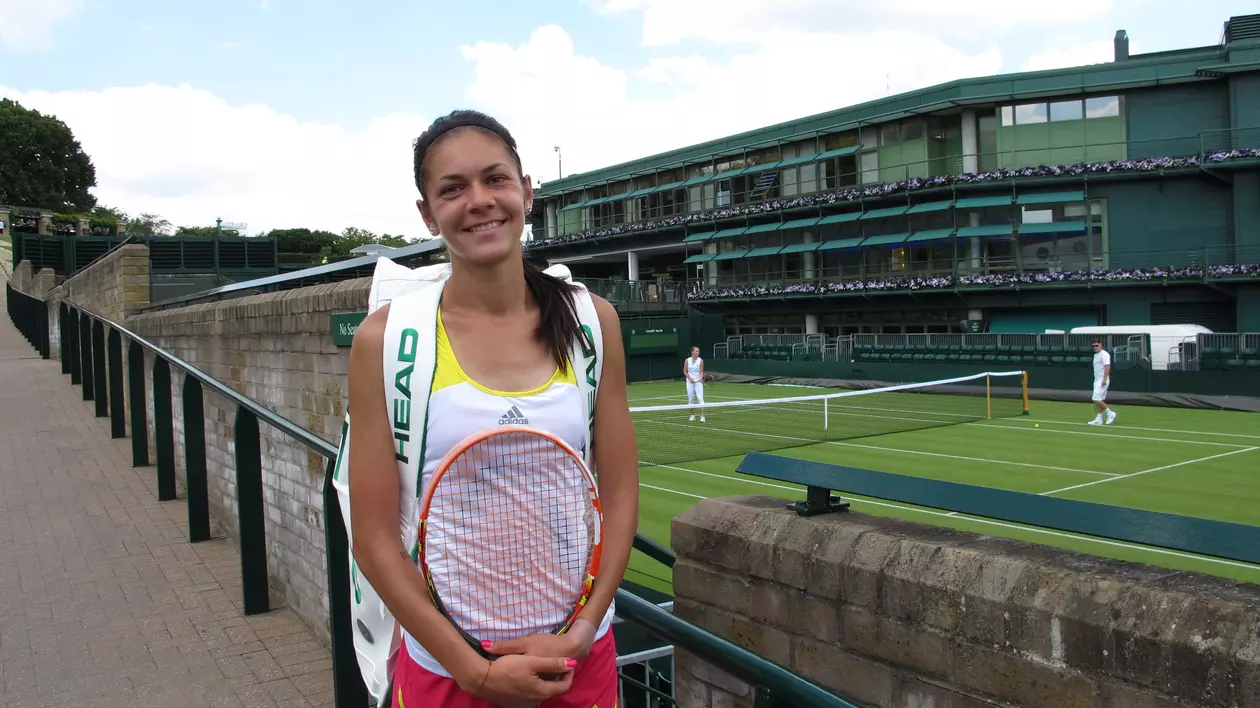 Marian Burlacu a descusut-o pe Andreea Mitu, surpriza României la Wimbledon