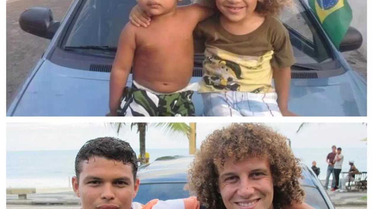 Campionatul Mondial de fotbal 2014. David Luiz şi Thiago Silva, prieteni din copilărie