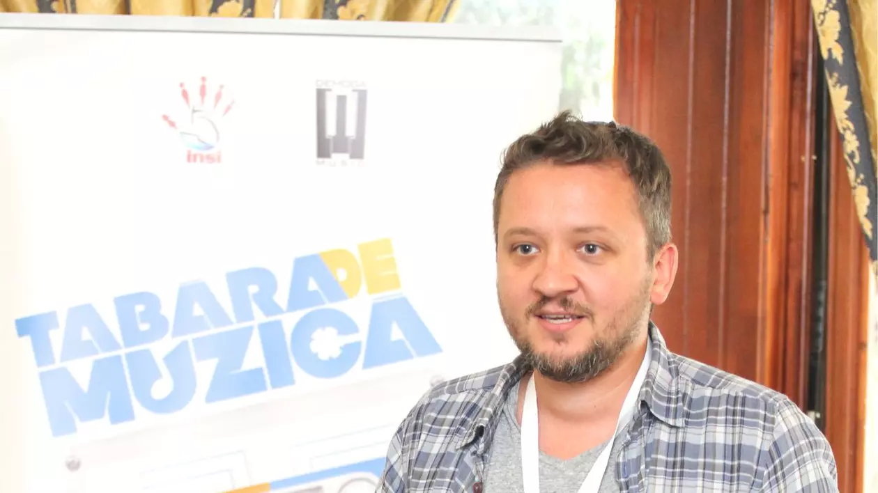 Florin Grozea, profesor pentru tinerii artişti la Tabăra de Muzică