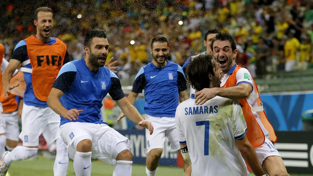 VIDEO / CM 2014, Grupa C: Grecia - Coasta de Fildeş 2-1. Pițurcă s-a scos!