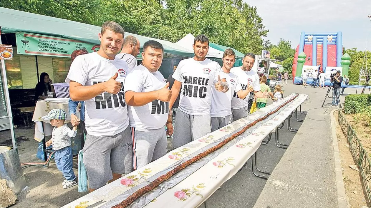 Megamicul de 12 metri, devorat în 15 minute