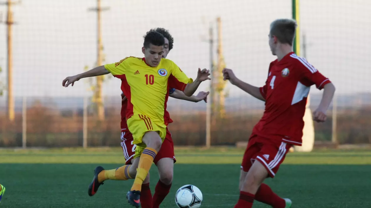 U 17 / ROMÂNIA - DANEMARCA 6-1. Coman şi Ianis Hagi au făcut SHOW!