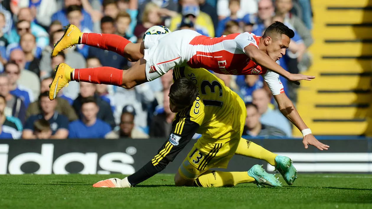 Accidentare horror a portarului de la Chelsea, Thibaut Courtois, în derby-ul cu Arsenal