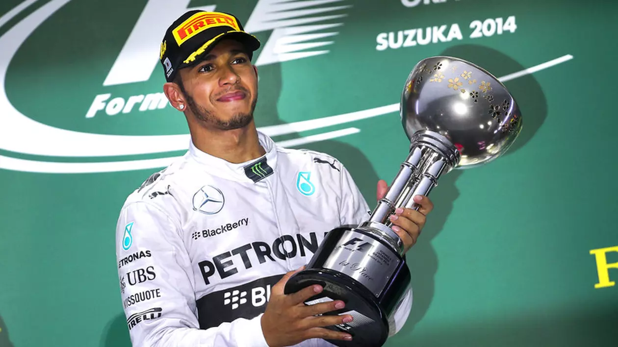 Hamilton a câştigat Marele Premiu al Japoniei! Britanicul şi-a mărit avansul la general faţă de Rosberg