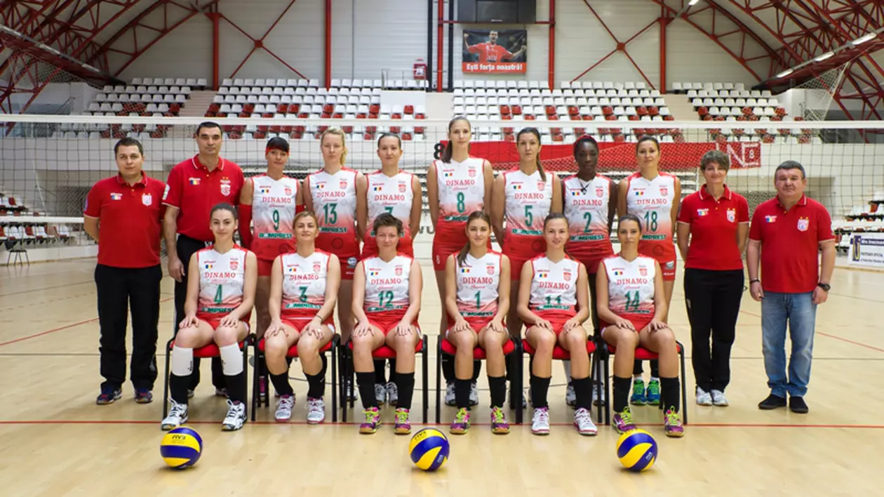 Echipa feminină de volei Dinamo Romprest, învinsă acasă în Cupa CEV