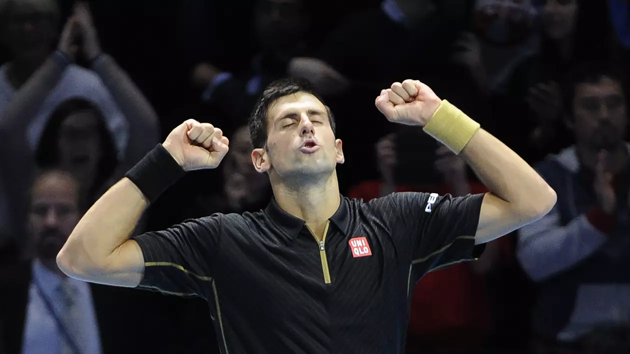 Novak Djokovici l-a învins pe Stanislas Wawrinka la Turneul Campionilor