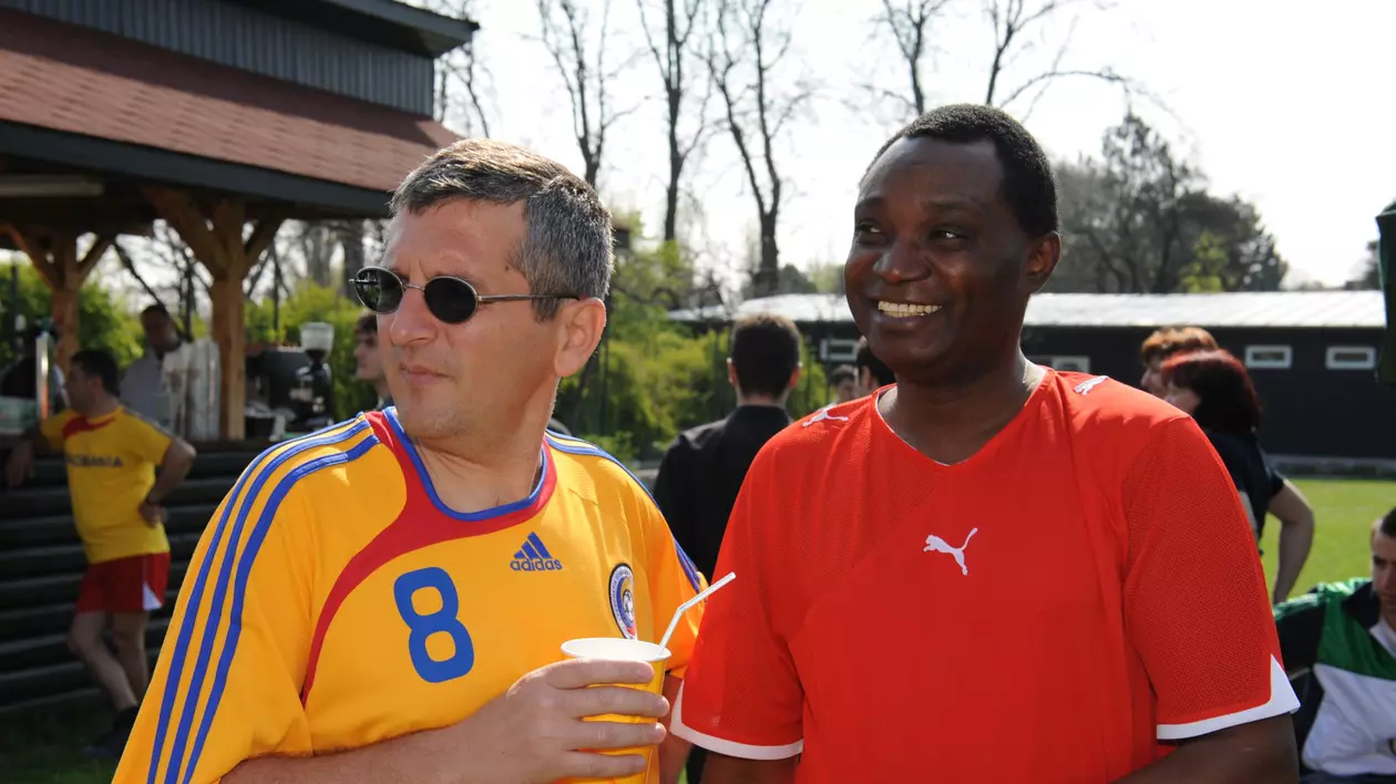 Victor Yila, la concursul de ciclocros din Parcul Tineretului, unde are loc și Campionatul Național