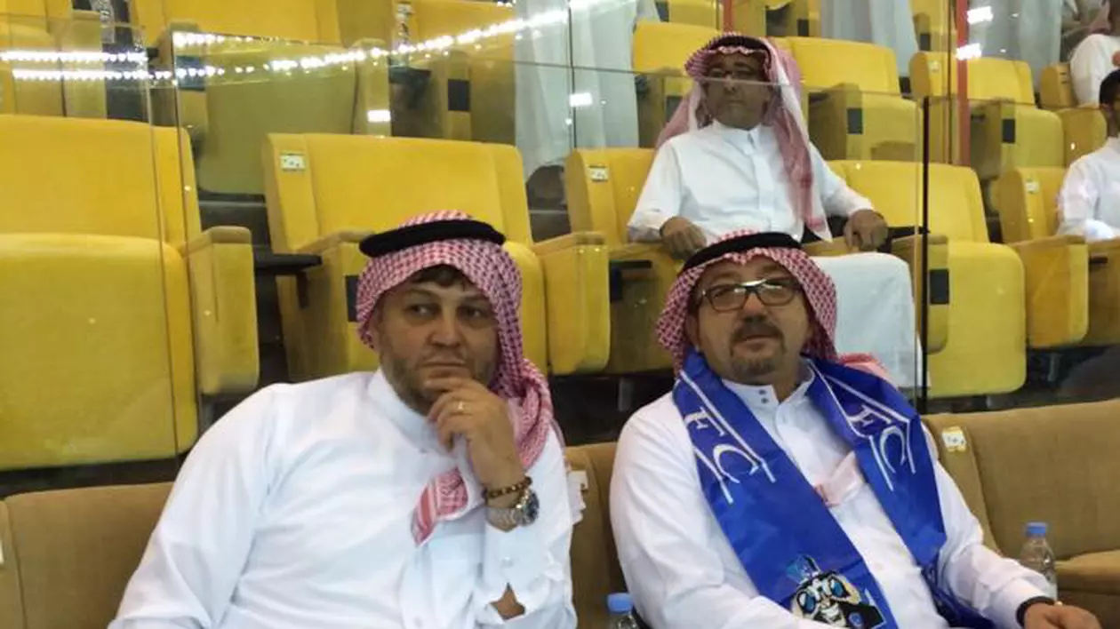 Florian Walter l-a susţinut pe Reghe, la Riad, deghizat în arab 