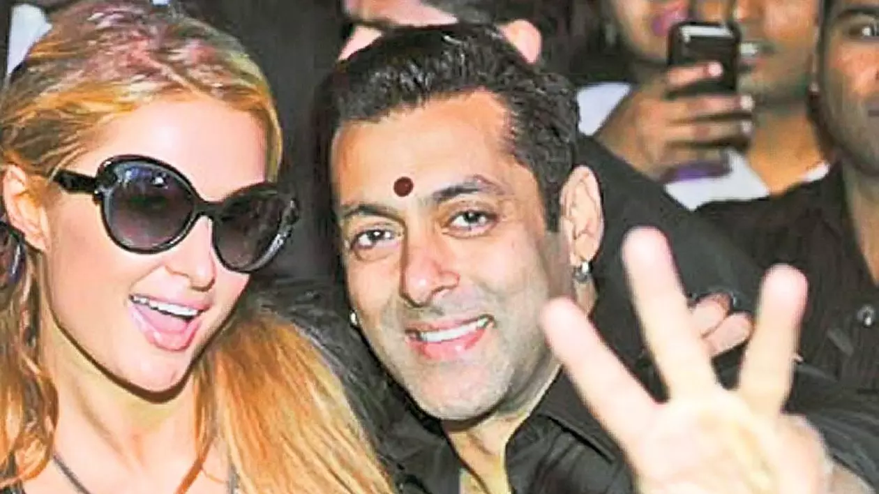 Salman Khan a pus ochii pe Paris Hilton