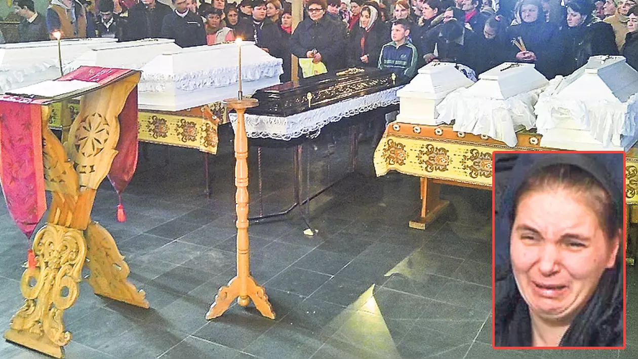 A venit în ţară ca să-şi îngroape soţul şi copiii