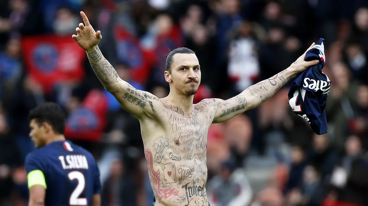 Genialul suedez Zlatan Ibrahimovici rescrie istoria la PSG