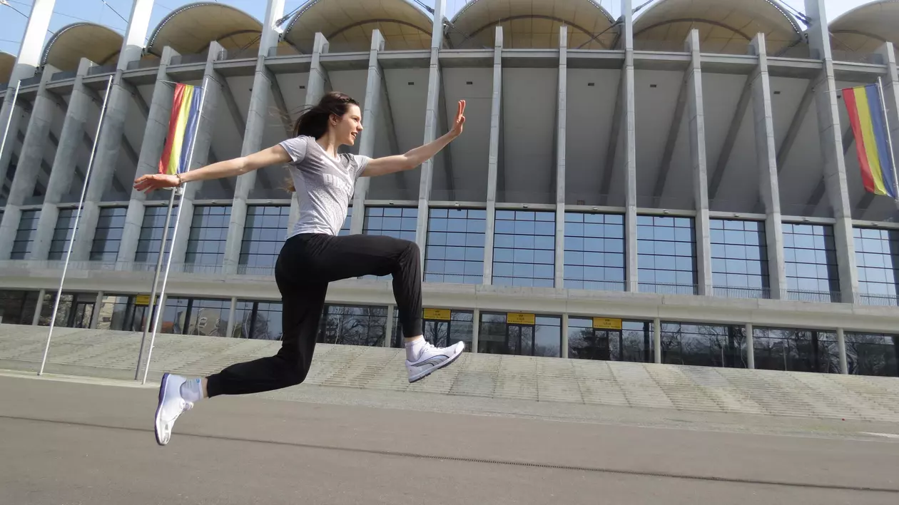 Alina, atleta care îţi alină privirea. Ea e cea mai frumoasă stelistă / GALERIE FOTO&VIDEO